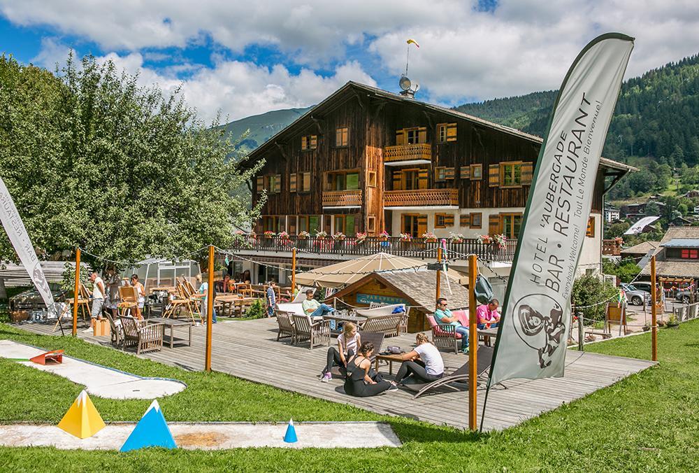 Hotel L'Aubergade Морзин Екстериор снимка